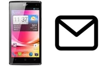Configurar correo en Acer Liquid Z500