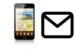 Configurar correo en DoCoMo SC-05D