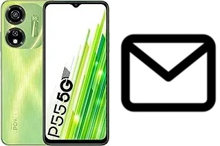 Configurar correo en itel Power 55