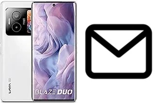 Configurar correo en Lava Blaze Duo
