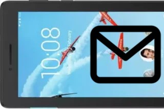 Configurar correo en Lenovo Tab E7 Wi-Fi