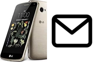Configurar correo en LG K5