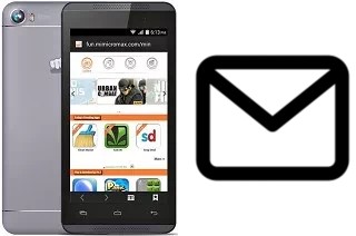 Configurar correo en Micromax Canvas Fire 4 A107