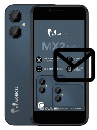 Configurar correo en Mobicel MX2 Plus