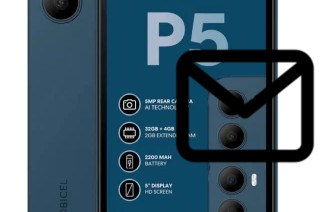 Configurar correo en Mobicel P5