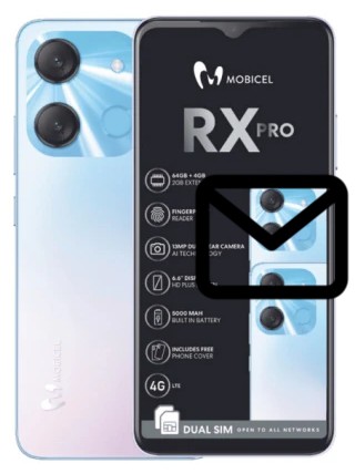 Configurar correo en Mobicel RX Pro