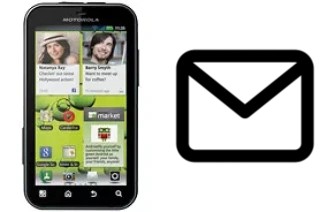 Configurar correo en Motorola DEFY+