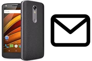 Configurar correo en Motorola Moto X Force