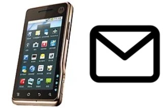 Configurar correo en Motorola XT720 MOTOROI