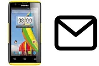 Configurar correo en Philips W6500