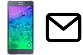 Configurar correo en Samsung Galaxy Alpha (S801)