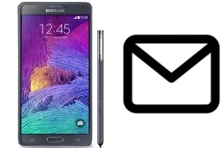 Configurar correo en Samsung Galaxy Note 4