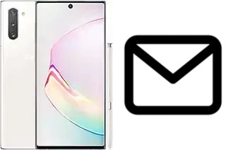 Configurar correo en Samsung Galaxy Note10