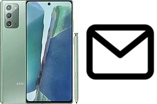 Configurar correo en Samsung Galaxy Note20