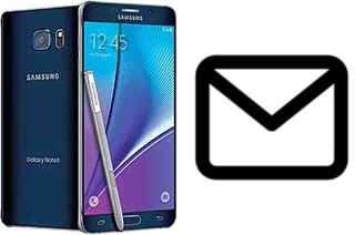 Configurar correo en Samsung Galaxy Note5 Duos