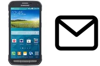 Configurar correo en Samsung Galaxy S5 Active