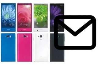 Configurar correo en Sharp Aquos Serie mini SHV31