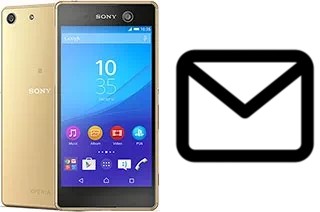 Configurar correo en Sony Xperia M5 Dual