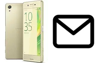 Configurar correo en Sony Xperia X
