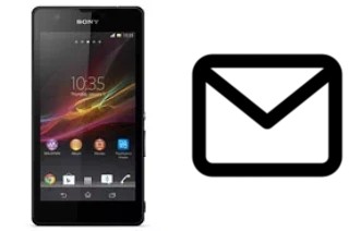 Configurar correo en Sony Xperia ZR