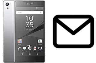 Configurar correo en Sony Xperia Z5 Premium Dual