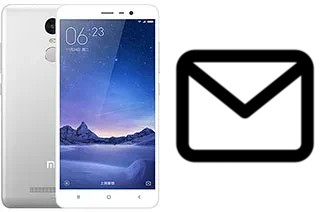 Configurar correo en Xiaomi Redmi Note 3 (MediaTek)