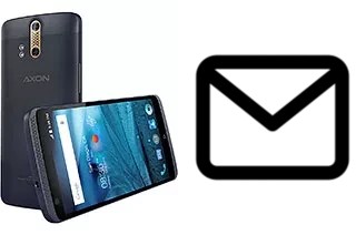 Configurar correo en ZTE Axon