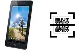¿Cómo leer códigos QR en un Acer Iconia Tab 7 A1-713?