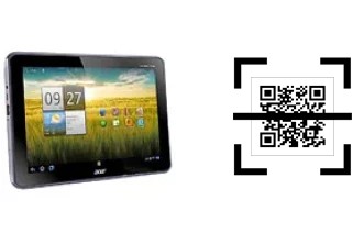 ¿Cómo leer códigos QR en un Acer Iconia Tab A701?