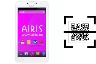 ¿Cómo leer códigos QR en un Airis TM60D?