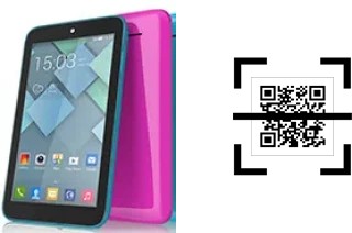 ¿Cómo leer códigos QR en un alcatel Pixi 7?