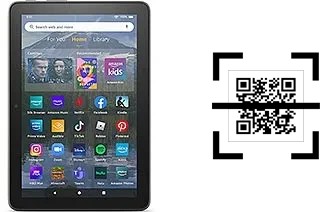 ¿Cómo leer códigos QR en un Amazon Fire HD 8 Plus (2022)?