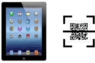¿Cómo leer códigos QR en un Apple iPad 4 Wi-Fi + Cellular?