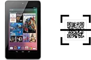 ¿Cómo leer códigos QR en un Asus Google Nexus 7 Cellular?