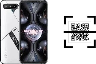 ¿Cómo leer códigos QR en un Asus ROG Phone 5 Ultimate?