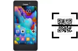 ¿Cómo leer códigos QR en un Casper Via E1C?