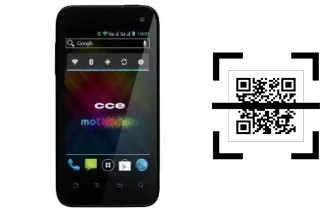 ¿Cómo leer códigos QR en un CCE SK402?