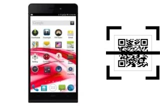 ¿Cómo leer códigos QR en un CellAllure Amazing II?