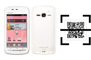 ¿Cómo leer códigos QR en un DoCoMo Arrows Me F-11D?