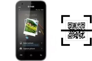 ¿Cómo leer códigos QR en un G-Tide E60?