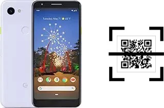 ¿Cómo leer códigos QR en un Google Pixel 3a?
