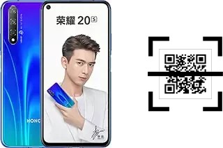 ¿Cómo leer códigos QR en un Honor 20S?