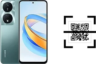 ¿Cómo leer códigos QR en un Honor X7b 5G (50 MP)?