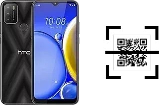 ¿Cómo leer códigos QR en un HTC Wildfire E2 Play?