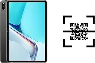 ¿Cómo leer códigos QR en un Huawei MatePad 11 (2021)?