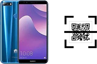 ¿Cómo leer códigos QR en un Huawei Y7 Prime (2018)?