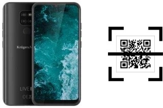 ¿Cómo leer códigos QR en un Kruger-Matz LIVE 8?