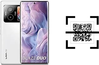 ¿Cómo leer códigos QR en un Lava Blaze Duo?