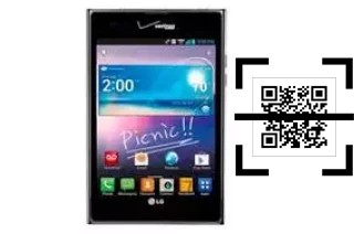 ¿Cómo leer códigos QR en un LG Intuition?