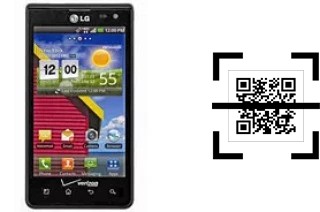 ¿Cómo leer códigos QR en un LG Lucid 4G VS840?